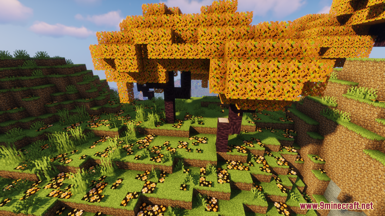 Orange Trees Resource Pack (1.21.1, 1.20.1) - Texture Pack 6