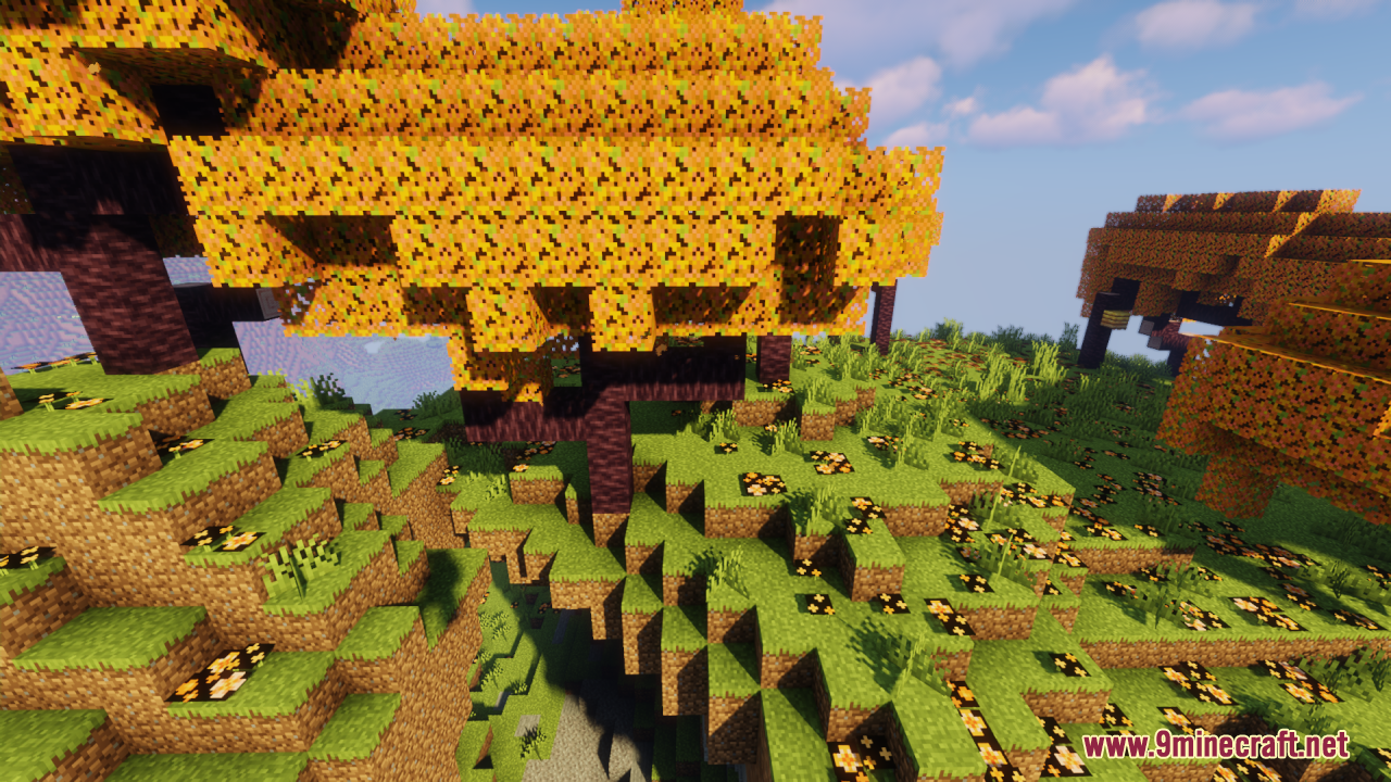 Orange Trees Resource Pack (1.21.1, 1.20.1) - Texture Pack 7