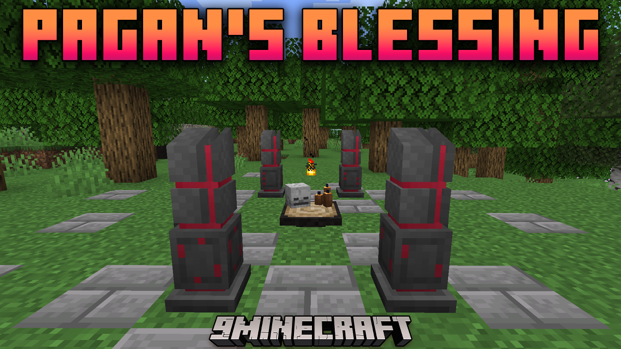 Pagan's blessing Mod (1.21.1, 1.20.1) - Mystical Runic Rituals 1