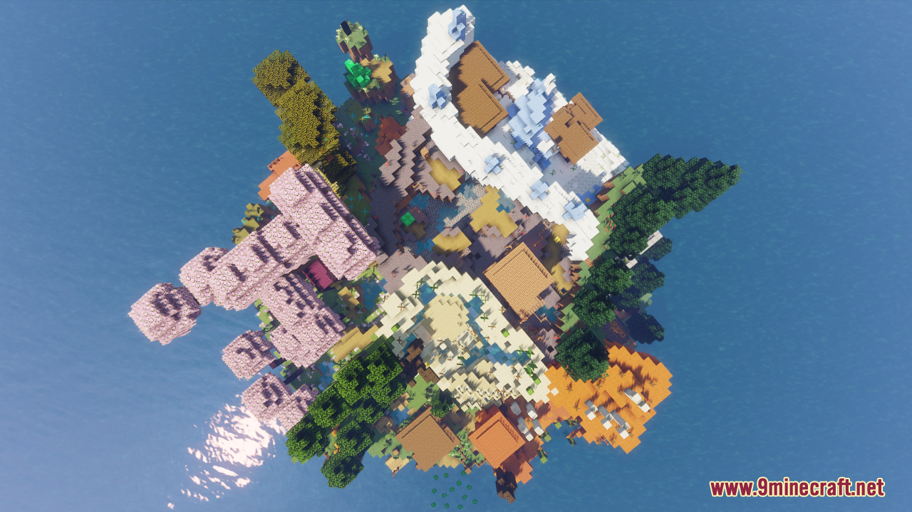 Parkour Isle Map (1.21.1, 1.20.5) - Conquer the Island 5