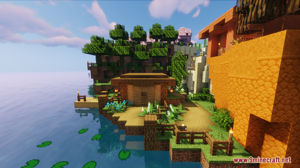 Parkour Isle Map (1.21.1, 1.20.5) - Conquer the Island 7