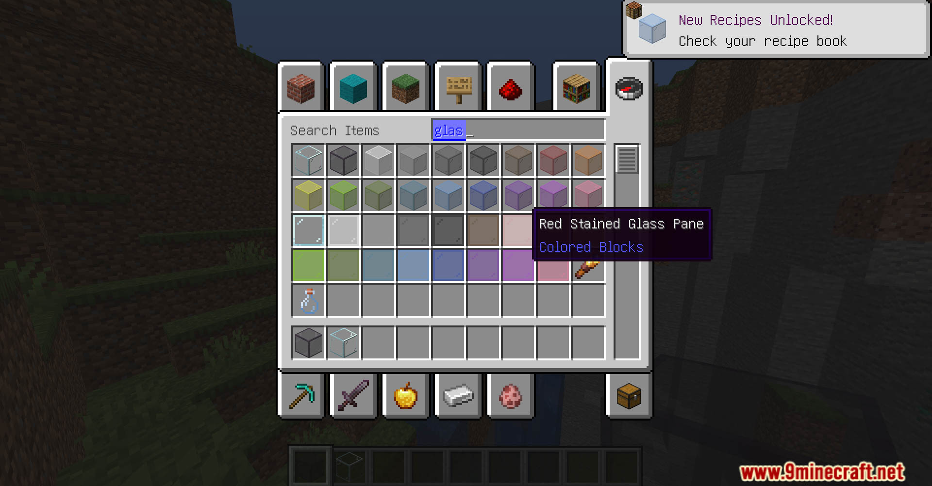 Pickaxe Effective Glass Data Pack (1.21.1, 1.20.1) - Speed Up Your Glass Mining 4