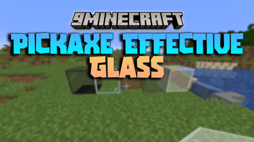 Pickaxe Effective Glass Data Pack (1.21.1, 1.20.1) – Speed Up Your Glass Mining Thumbnail