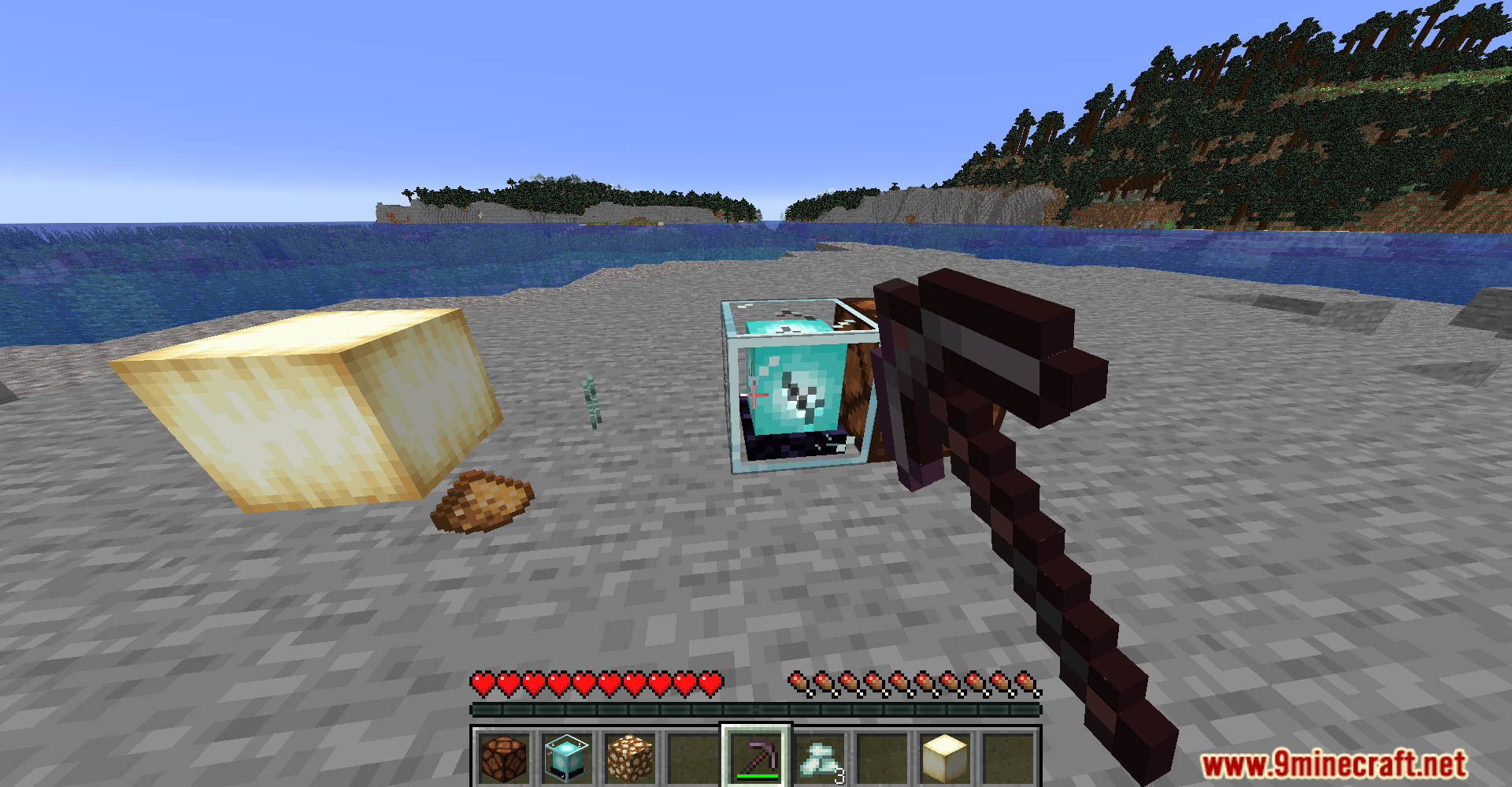 Pickaxe Effective Light Source Blocks Data Pack (1.21.1, 1.20.1) - Faster Mining For Light Sources 9