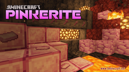 Pinkerite Resource Pack (1.21.1, 1.20.1) – Texture Pack Thumbnail