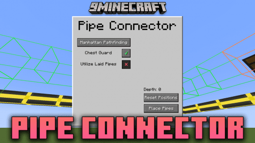 Pipe Connector Mod (1.21.1, 1.20.1) – Streamline Pipe Management Thumbnail