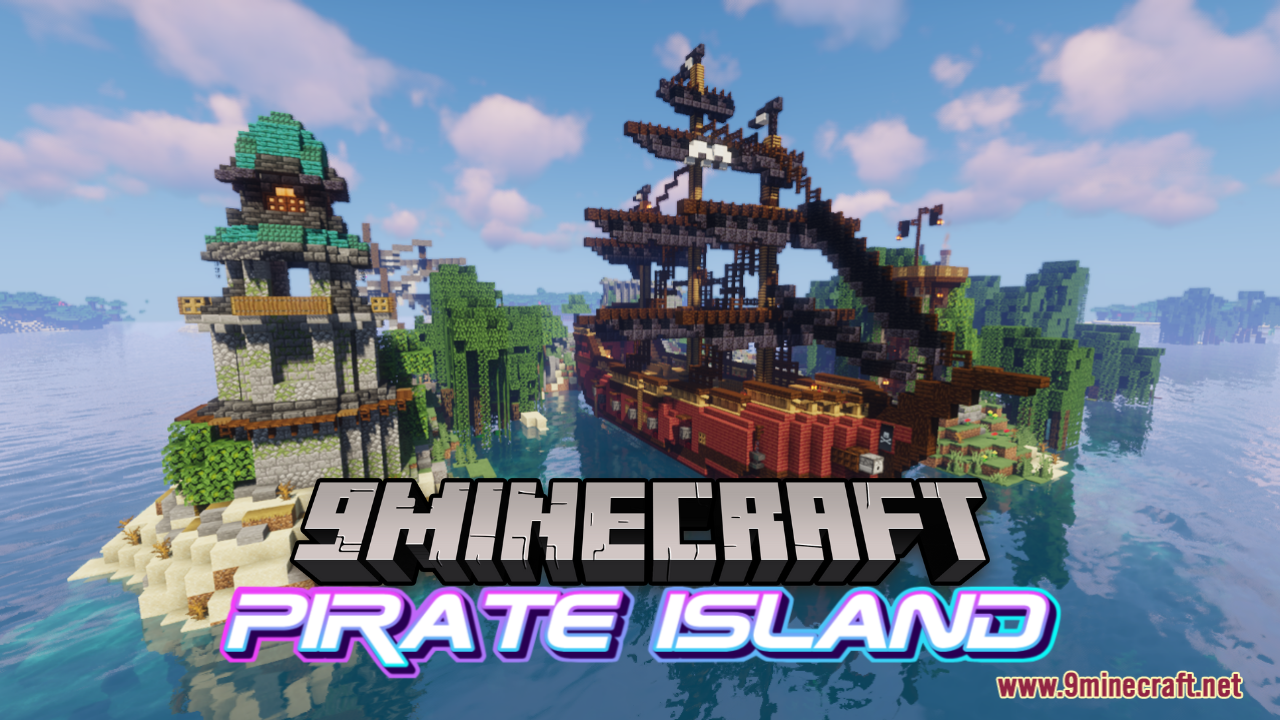 Pirate Island Map (1.21.1, 1.20.1) - For An Epic Adventure 1