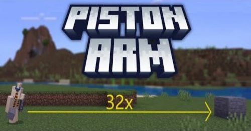 Piston Arm Addon (1.21) – MCPE/Bedrock Mod Thumbnail