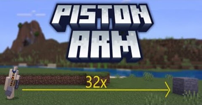 Piston Arm Addon (1.21) - MCPE/Bedrock Mod 1