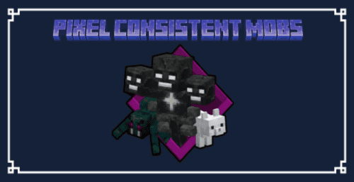 Pixel Consistent Mobs Texture Pack (1.21) – MCPE/Bedrock Thumbnail