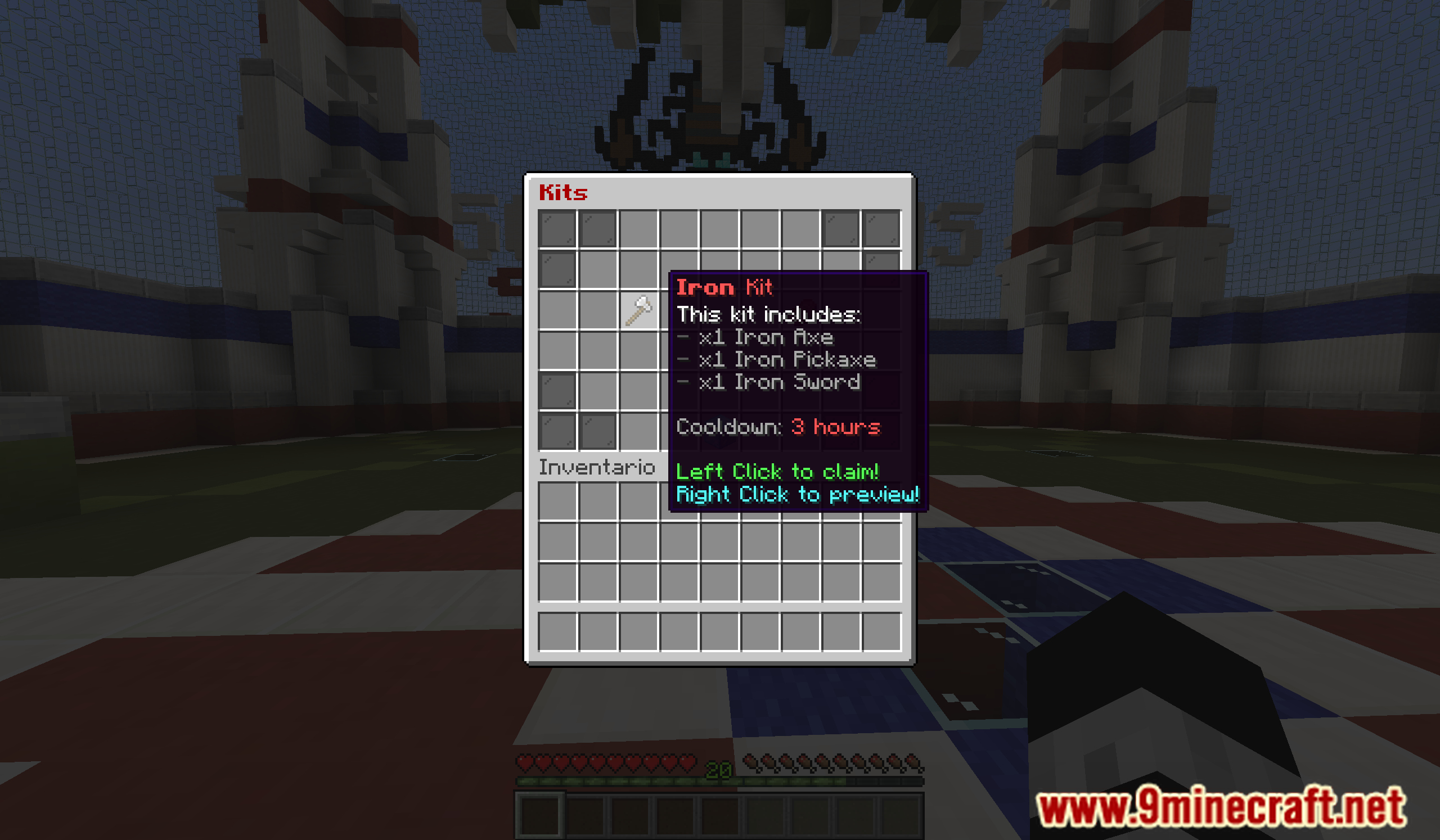 PlayerKits 2 Plugin (1.21.1, 1.20.1) - Create Survival Kits And Claim Them On A GUI 2