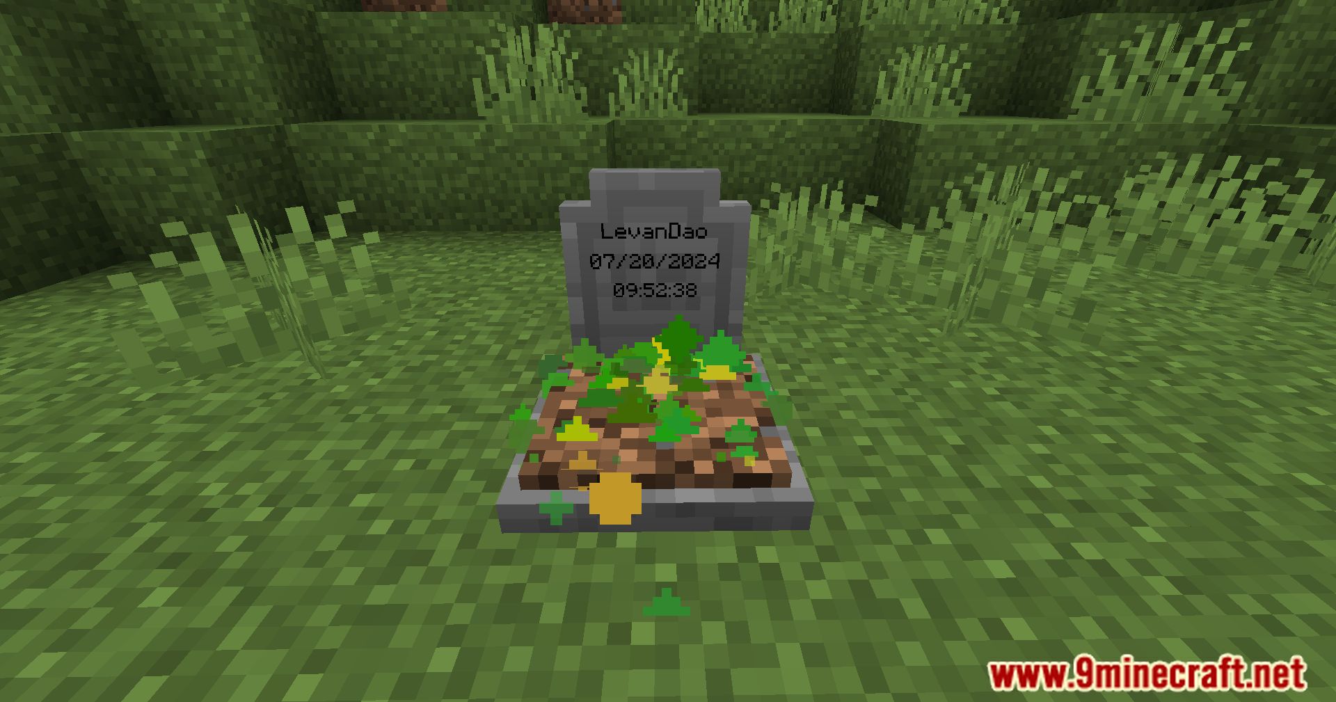 Pneumono_'s Gravestones Mod (1.21.1, 1.20.2) - Never Lose Your Items Again 11