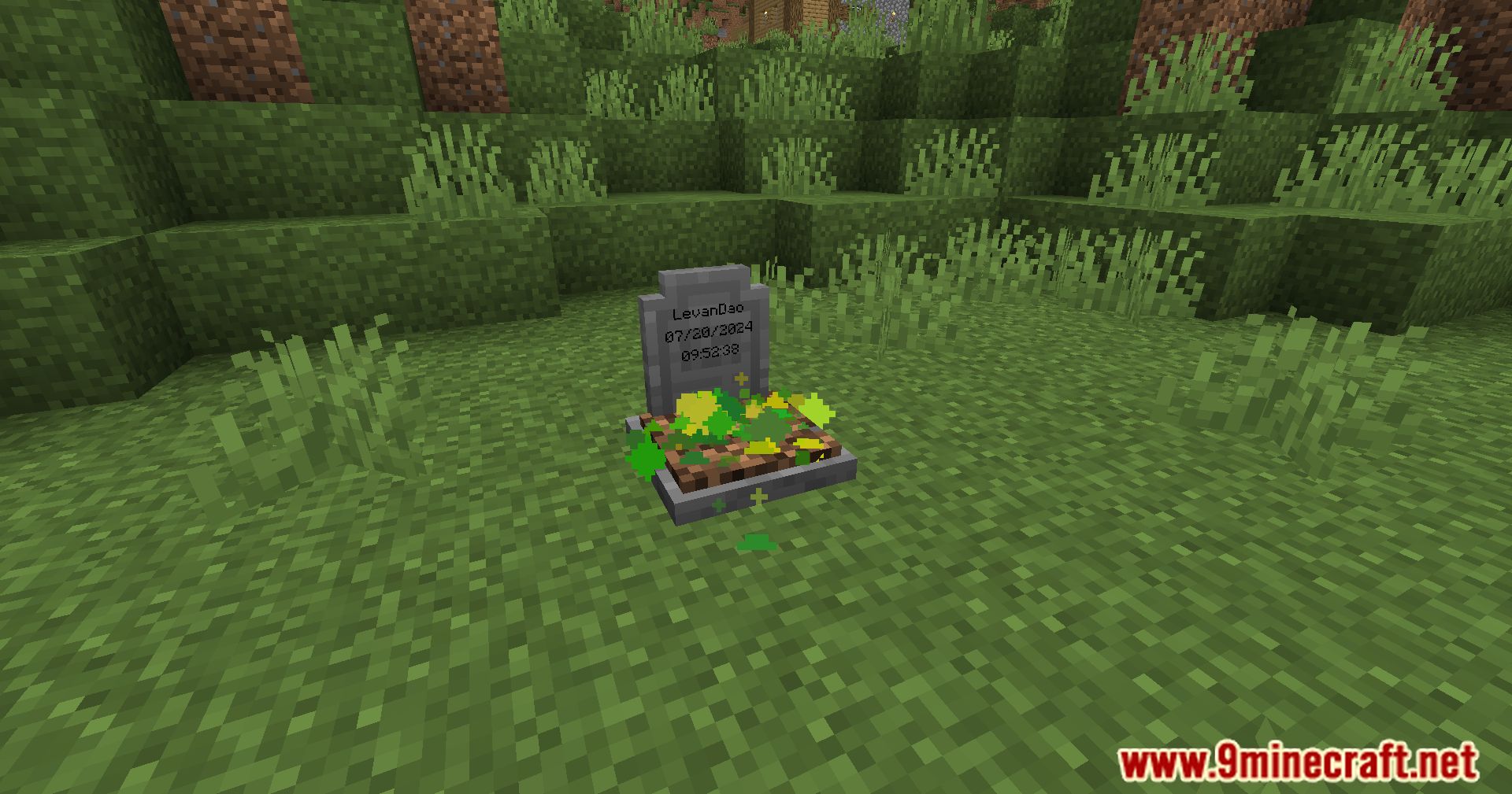 Pneumono_'s Gravestones Mod (1.21.1, 1.20.2) - Never Lose Your Items Again 10