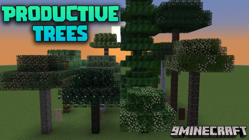 Productive Trees Mod (1.21.1, 1.20.1) – Forestry Inspired Tree Breeding Thumbnail