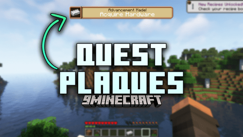 Quest Plaques Mod (1.18.2, 1.16.5) – Enhanced Quest Notifications Thumbnail