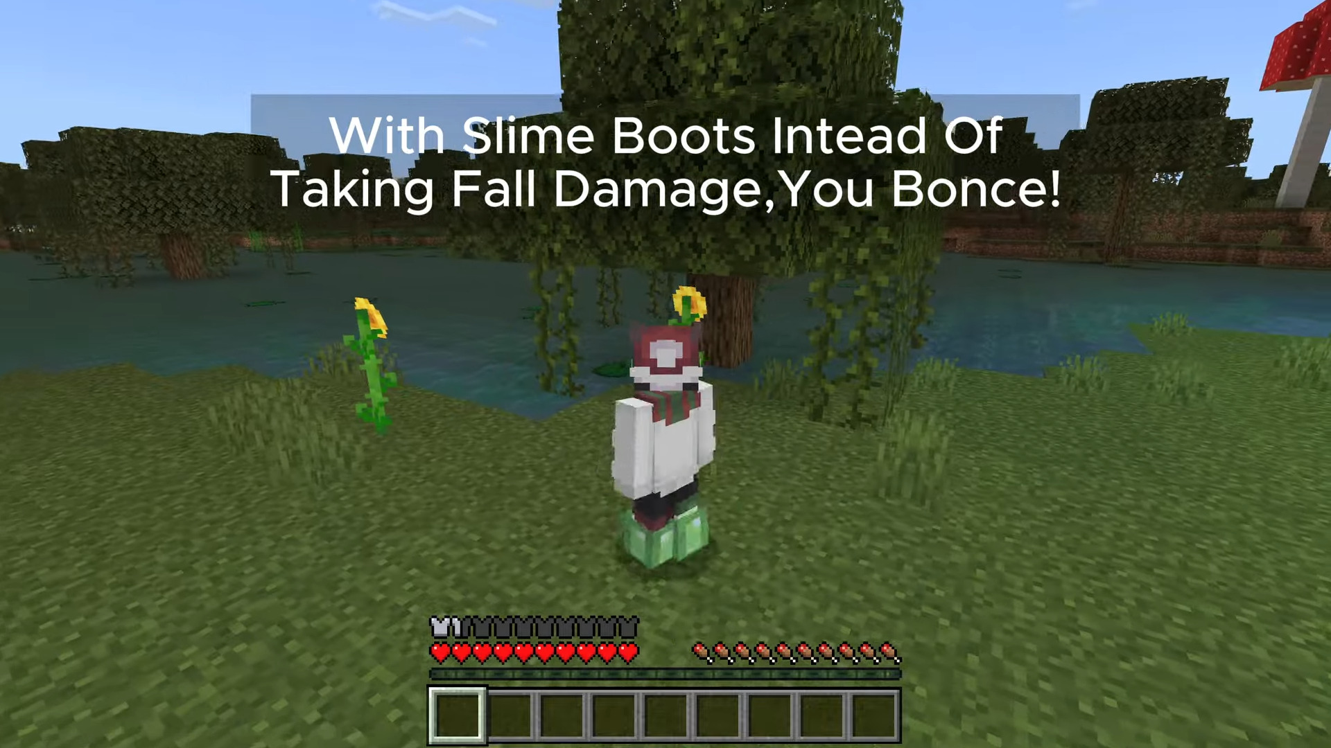 Raiyon's Slime Sling-Boots Addon (1.21) - MCPE/Bedrock Mod 2