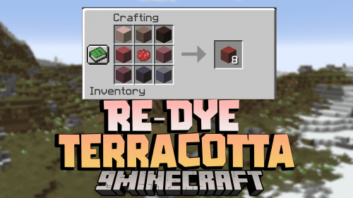 Re-Dye Terracotta Data Pack (1.21.1, 1.20.1) – Unlimited Color Customization Thumbnail