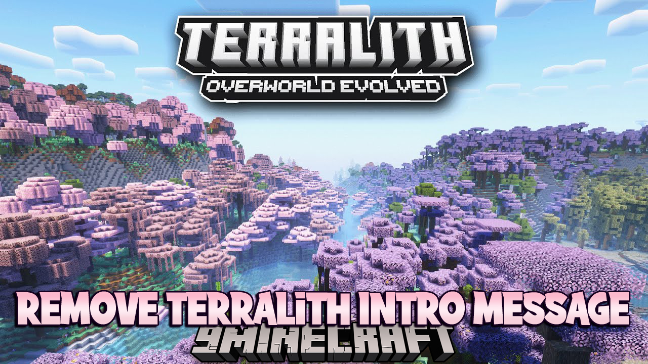 Remove Terralith Intro Message Mod (1.21, 1.20.1) 1