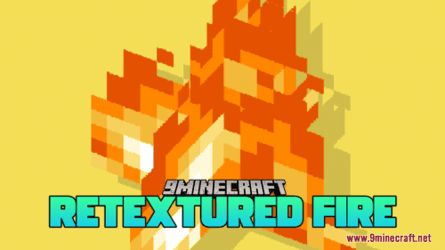 Retextured Fire Resource Pack (1.21.1, 1.20.1) – Texture Pack Thumbnail