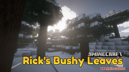 Rick’s Bushy Leaves Resource Pack (1.21.1, 1.20.1) – Texture Pack Thumbnail