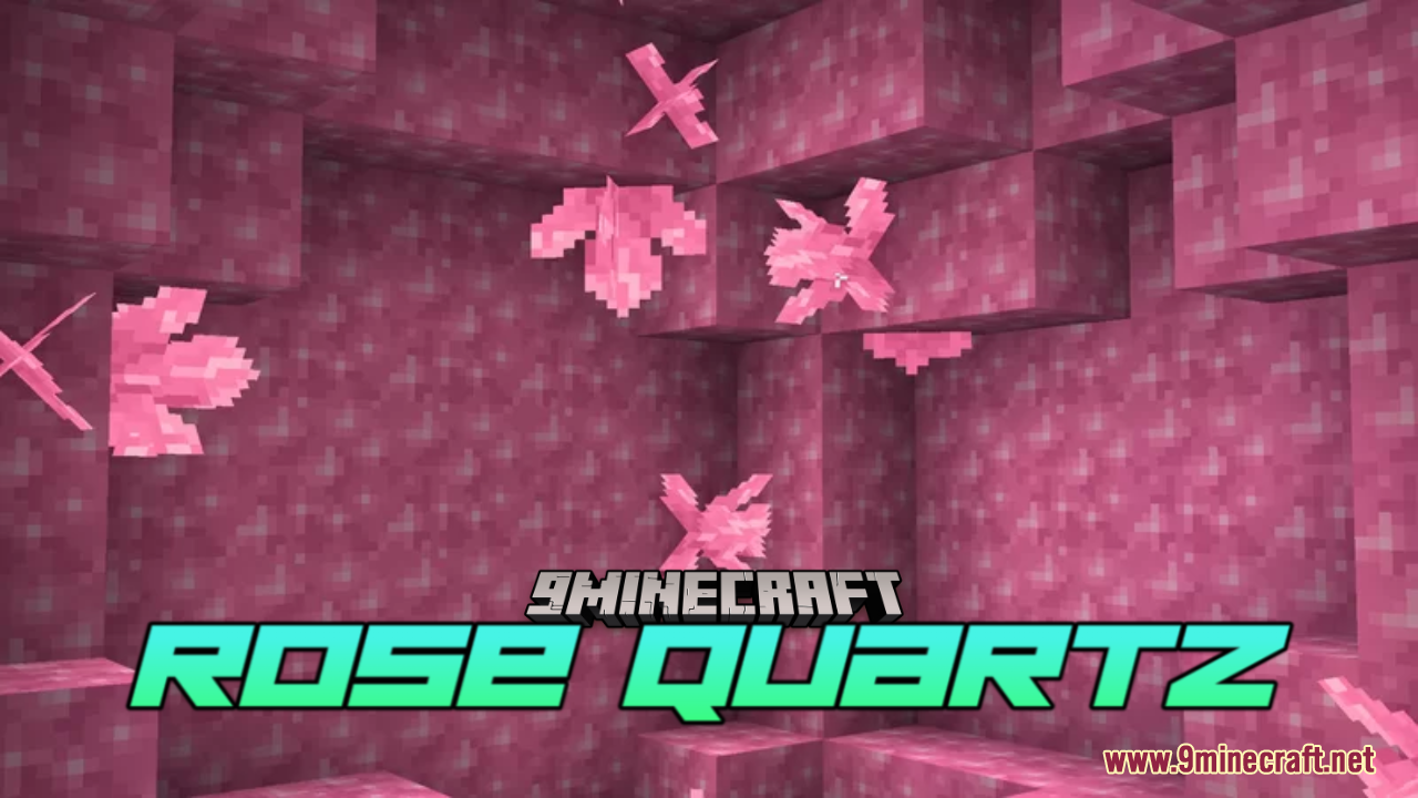 Rose Quartz Resource Pack (1.21.1, 1.20.1) - Texture Pack 1