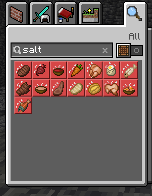 Salt Ore and Food Addon (1.21) - MCPE/Bedrock Mod 4