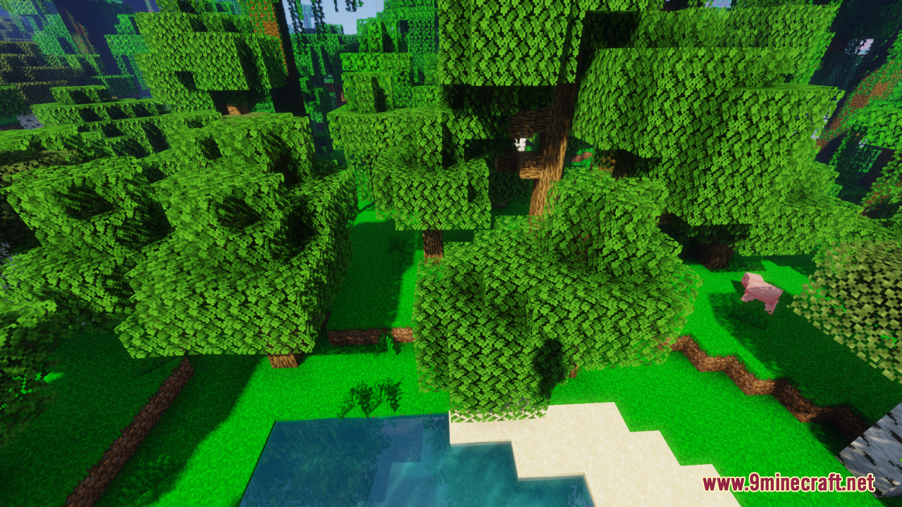 Saturation Grass Resource Pack (1.21.1, 1.20.1) - Texture Pack 7