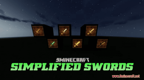 Simplified Swords Resource Pack (1.21.1, 1.20.1) – Texture Pack Thumbnail