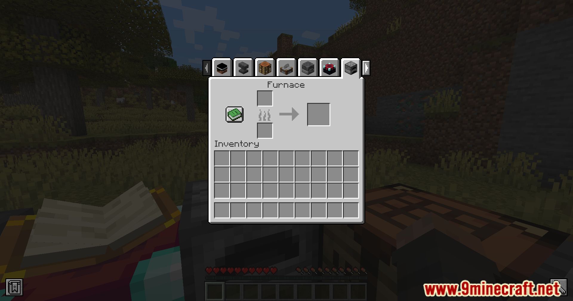 Sisby-folk's Inventory Tabs Mod (1.21.1, 1.20.1) - Improving Workflow In Minecraft 10