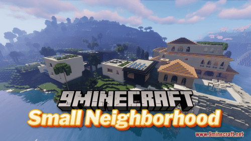 Small Neighborhood Map (1.21.1, 1.20.1) – Modern Luxurious Mansions Thumbnail