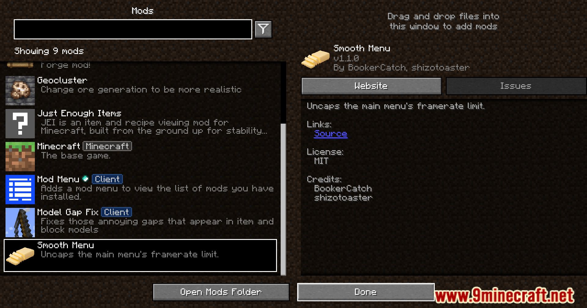 Smooth Menu Refabricated Mod (1.21, 1.20.6) - Uncapped FPS In Minecraft Main Menu 2