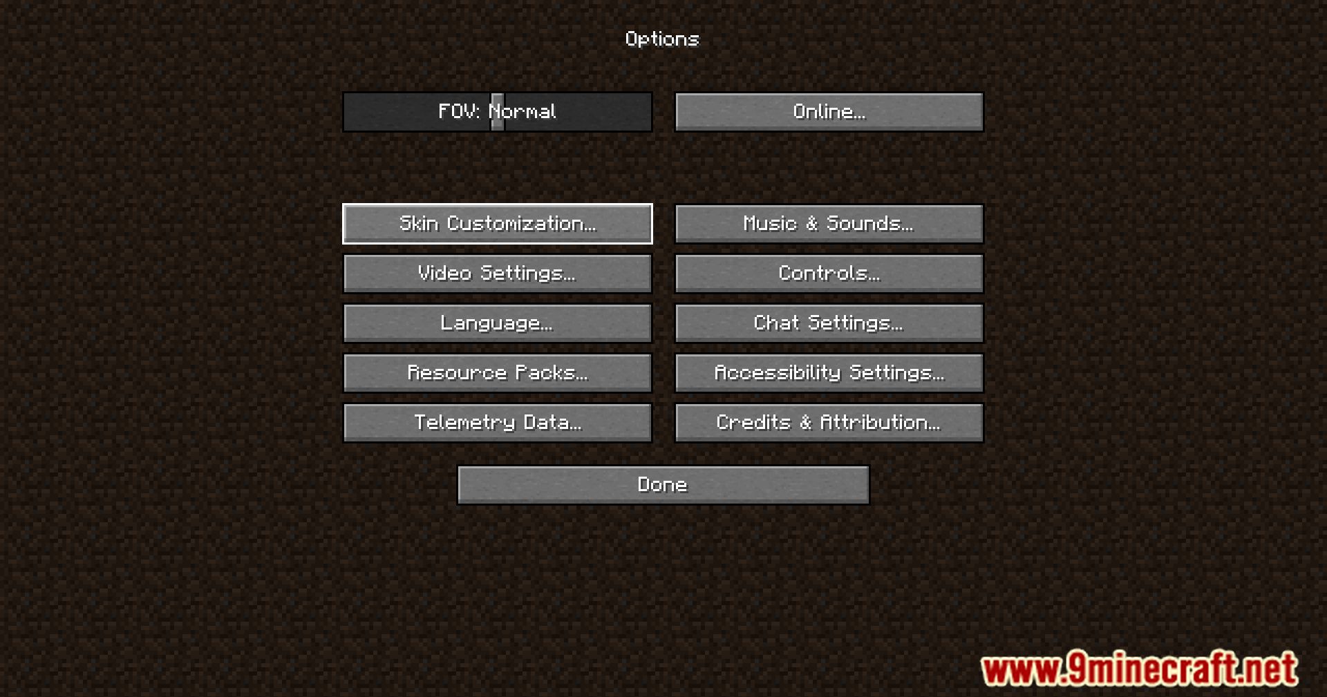 Smooth Menu Refabricated Mod (1.21, 1.20.6) - Uncapped FPS In Minecraft Main Menu 7