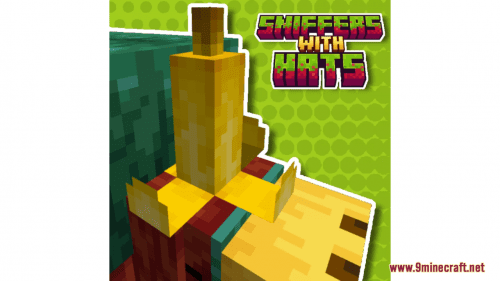 Sniffers With Hats Resource Pack (1.21.1, 1.20.1) – Texture Pack Thumbnail