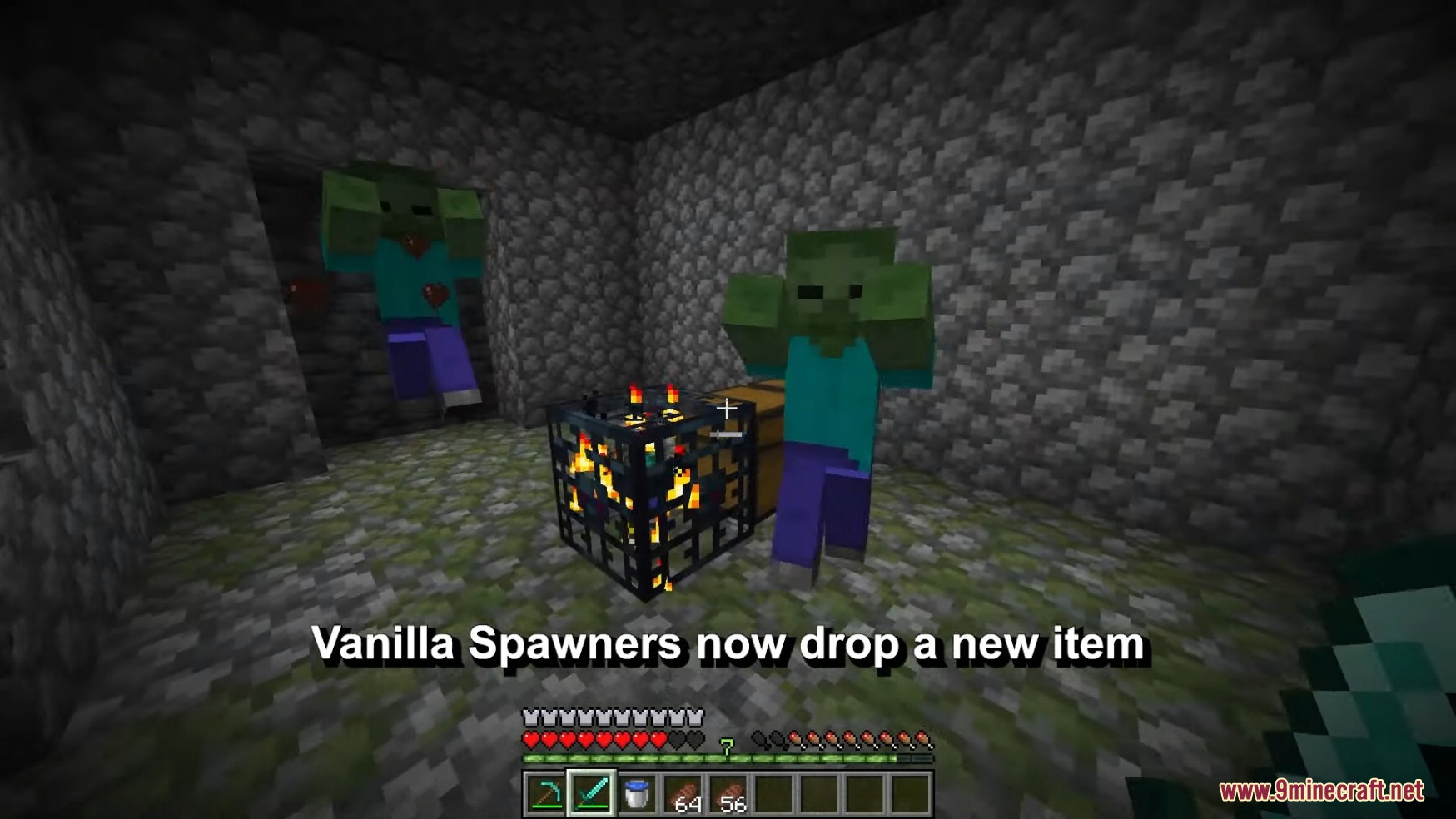 Spawners Plus Mod (1.20.4, 1.20.1) - Crafting Mob Spawners in Survival 4