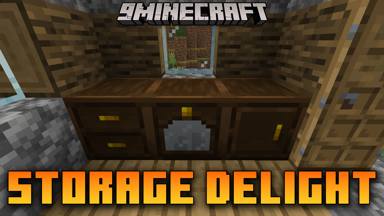 Storage Delight Mod (1.21.1, 1.20.1) - Make Your Kitchen Shine 1