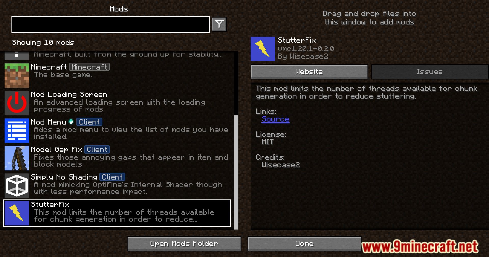 StutterFix Mod (1.21.1, 1.20.1) - Optimize Your Game Threads 2