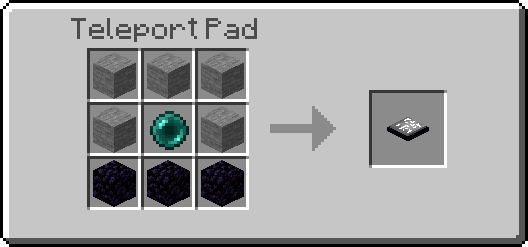 Teleport Pads Addon (1.21) - MCPE/Bedrock Mod 3