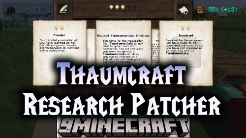 Thaumcraft Research Patcher Mod (1.12.2) – Add or Modify Thaumcraft Research Thumbnail