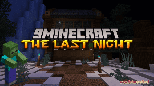 The Last Night Map (1.21.1, 1.20.1) – Castle Black Zombie Survival Thumbnail