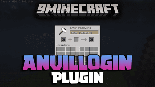 AnvilLogin Plugin (1.20.6, 1.20.1) – Login To Your Server Using An Anvil GUI Thumbnail