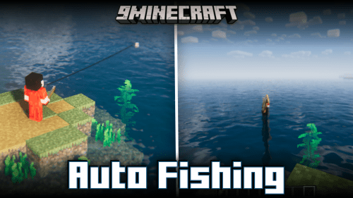 Auto Fishing Mod (1.21.1, 1.20.1) – AFK Fishing Mechanic Thumbnail