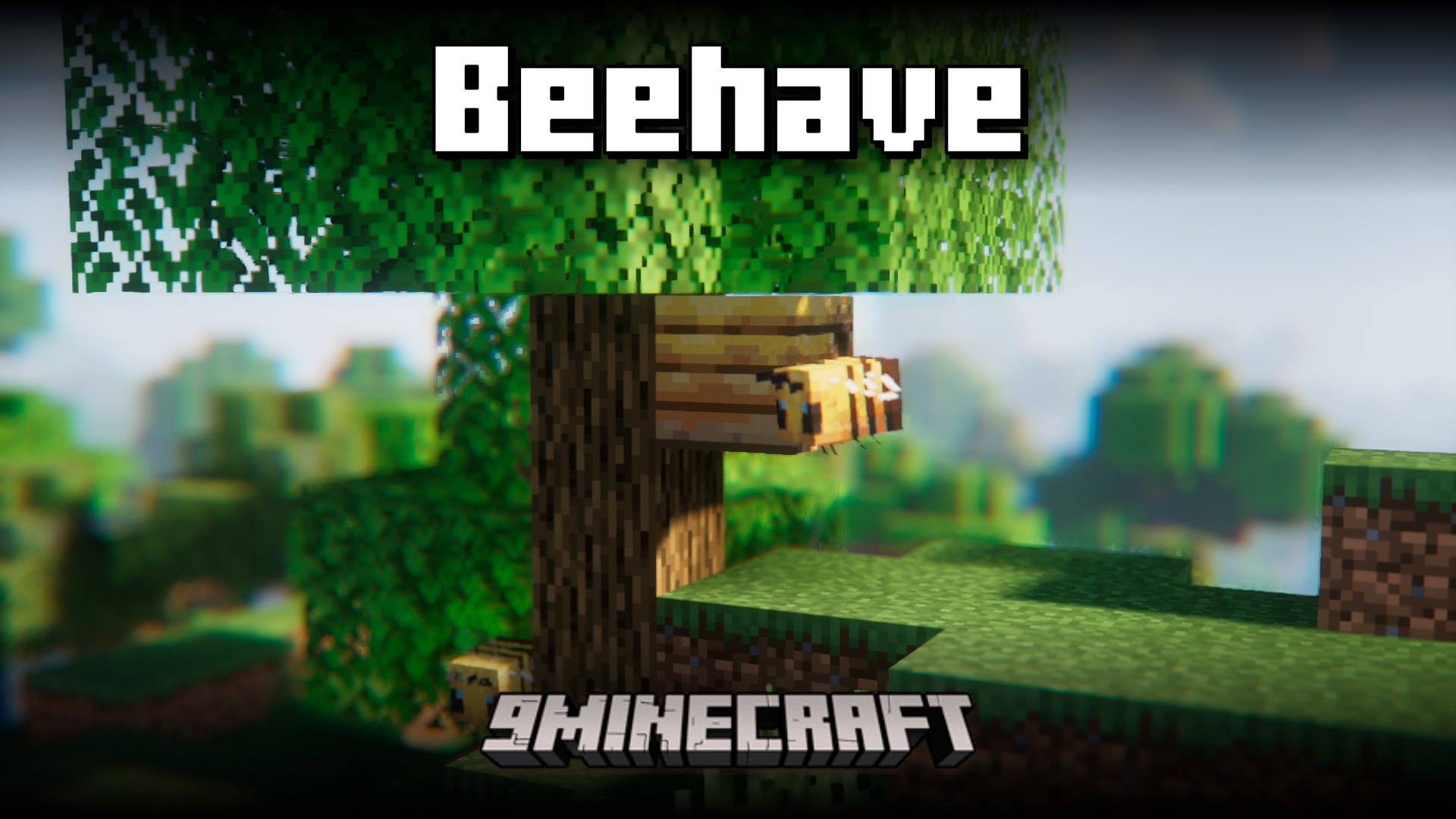 Beehave Mod (1.20.4, 1.20.1) - Beehive & Bee Info 1