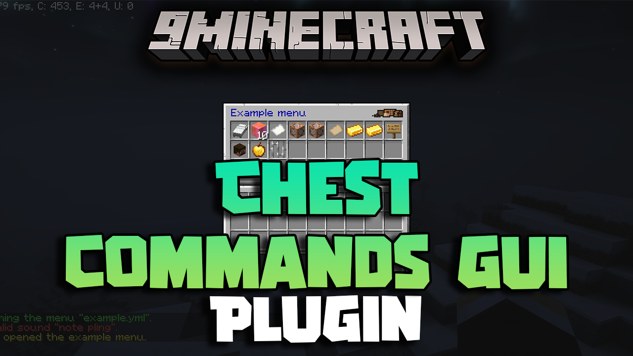 Chest Commands GUI Plugin (1.12.2, 1.8.9) - Chest Commands Fork With Support To PlaceholdersAPI 1