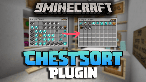 ChestSort Plugin (1.21, 1.20.1) – Sorts Your Chests And Inventory Thumbnail