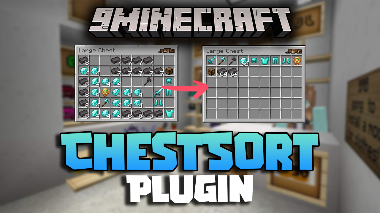 ChestSort Plugin (1.21, 1.20.1) - Sorts Your Chests And Inventory 1