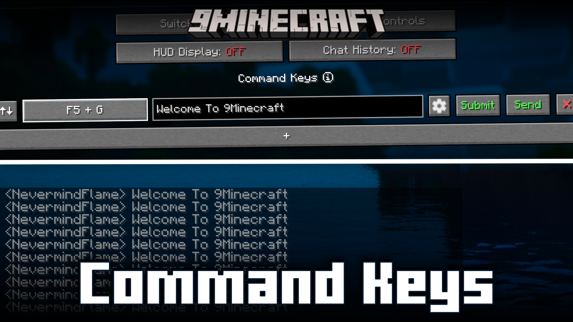 Command Keys Mod (1.21.1, 1.20.1) - Send Pre-Written Messages & Commands 1