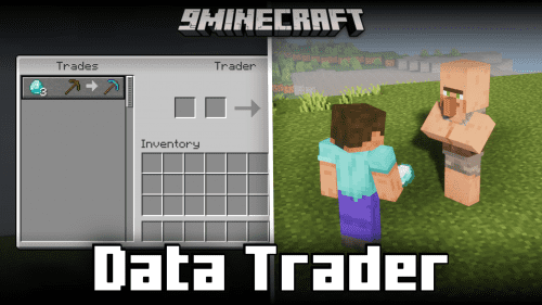 Data Trader Mod (1.20.1, 1.19.3) – New Customizable Trader Thumbnail