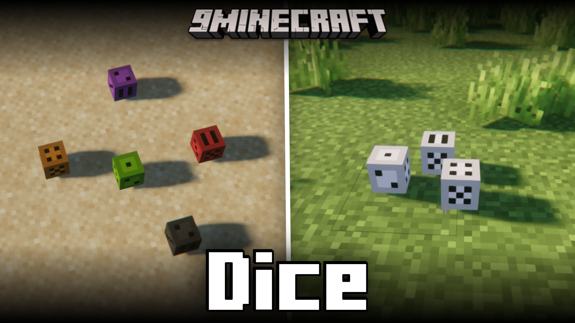 Mr Unknown Dice Mod (1.20.1, 1.18.2) - Sixteen Throwable Dies 1