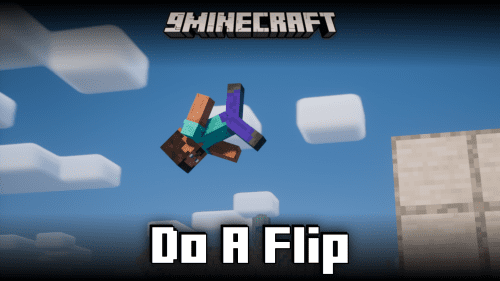 Do A Flip Mod (1.21.1, 1.20.1) – Players May Flip When Falling Thumbnail