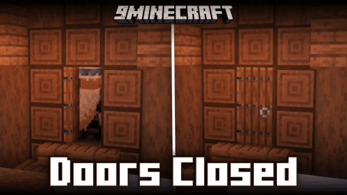 Doors Closed Mod (1.21, 1.20.1) – Villagers Always Close Doors Thumbnail